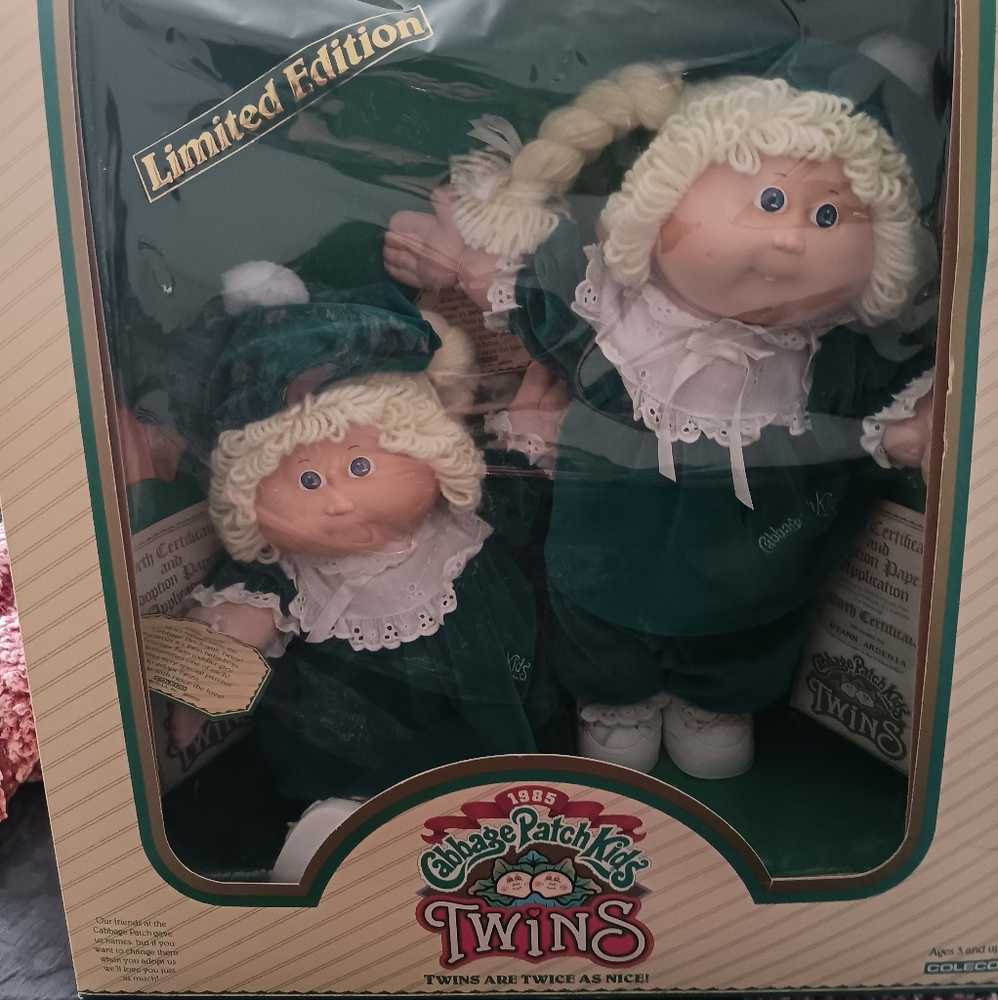 New Vintage 1984 Cabbage Patch Twins